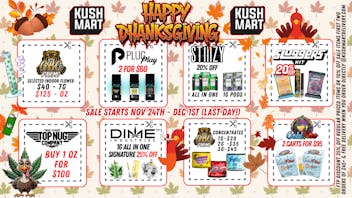 SUPPLY - Victorville 🦃🍁DANKSGIVING🍁🦃 Deals to Roll up & Stuff up