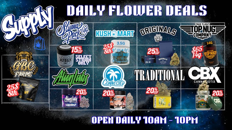 SUPPLY - Bloomington EVERYDAY DEALS TAXES INCLUDED!