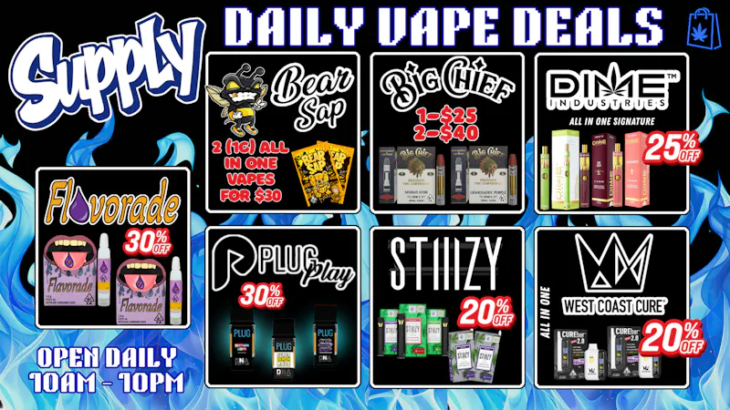 SUPPLY - Riverside EVERYDAY DEALS TAXES INCLUDED!