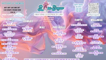 Dope Sugar - La Cienega Open at 6AM! ALL DAY BOGOS