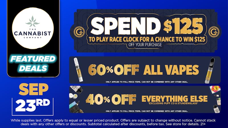 Cannabist Delray Beach 9.23.25 Specials!
