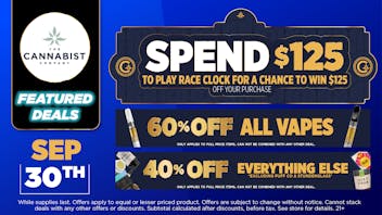 Cannabist Jacksonville 9.30.25 Specials!