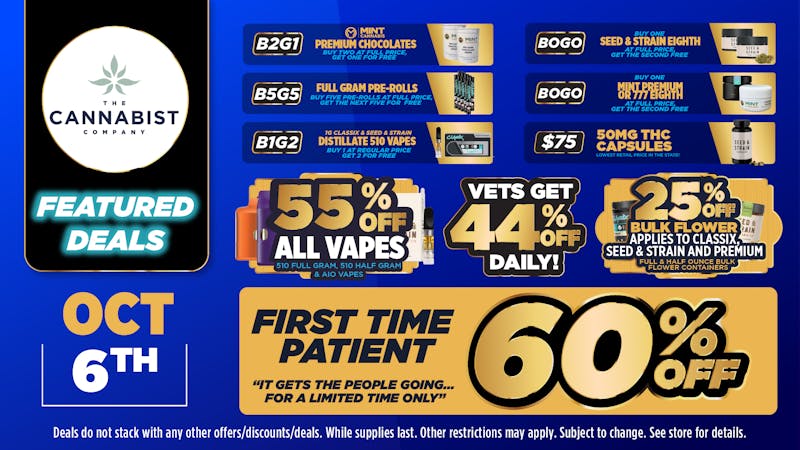 Cannabist Melbourne 10.06.25 Spooktacular Savings!