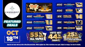 Cannabist Orlando 10.18.25 Specials!