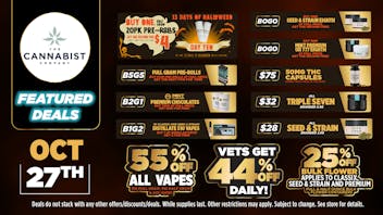 Cannabist Brandon Spooktacular Savings! 10.27.25