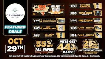 Cannabist Bonita Springs 10.29.25 Specials