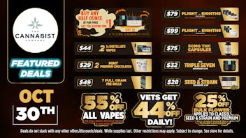 Cannabist Orlando 10.30.25 Specials