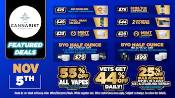 Cannabist Miami Pinelake 11.05.25 Specials