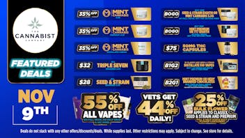 Cannabist Jacksonville 11.09.25 Specials