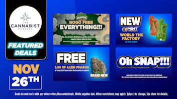 Cannabist Orlando 11.26.25 Specials