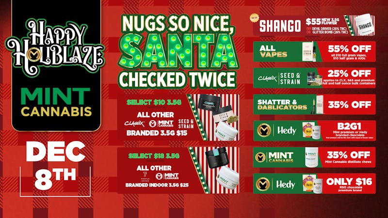 Cannabist Bonita Springs 12.8.25 Specials