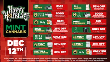 Cannabist Orlando 12.12.25 Specials