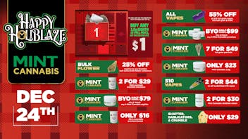 Cannabist Stuart Holiday Deals 12.23.25 Christmas Eve