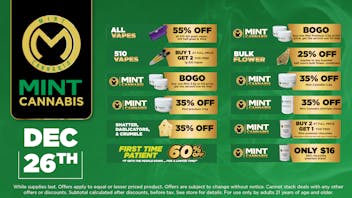 Cannabist Miami Pinelake Mint Cannabis 12.26.25 Deals
