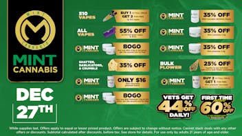 Cannabist Brandon Holiday Deals 12.27.25