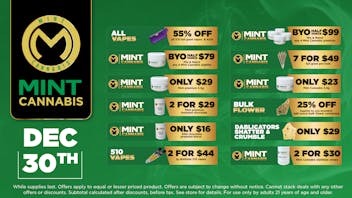 Cannabist Brandon 12.30.25 Specials