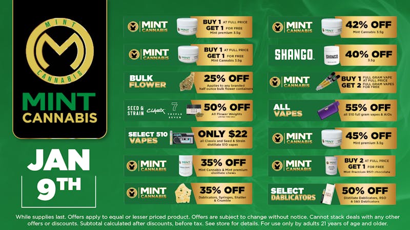 Cannabist Orlando 1.9.2026 Special