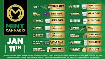 Cannabist Bradenton 1.11.2026 Special