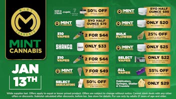 Cannabist St. Augustine 1.13.2026 Specials