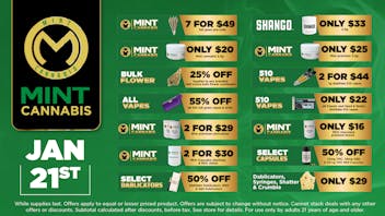 Cannabist Orlando Mint Cannabis 1.21.26 Deals