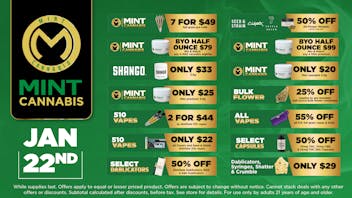 Cannabist Cape Coral Mint Cannabis 1.22.26 Deals