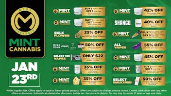 Cannabist Bradenton 1.23.2026 Specials