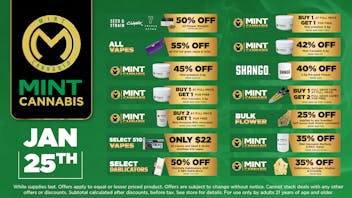 Cannabist Brandon Mint Cannabis 1.25.26 Deals