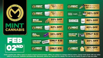 Cannabist Orlando 2.2.26 Mint Cannabis Deals!