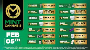 Cannabist Stuart 2.5.26 Mint Cannabis Deals!