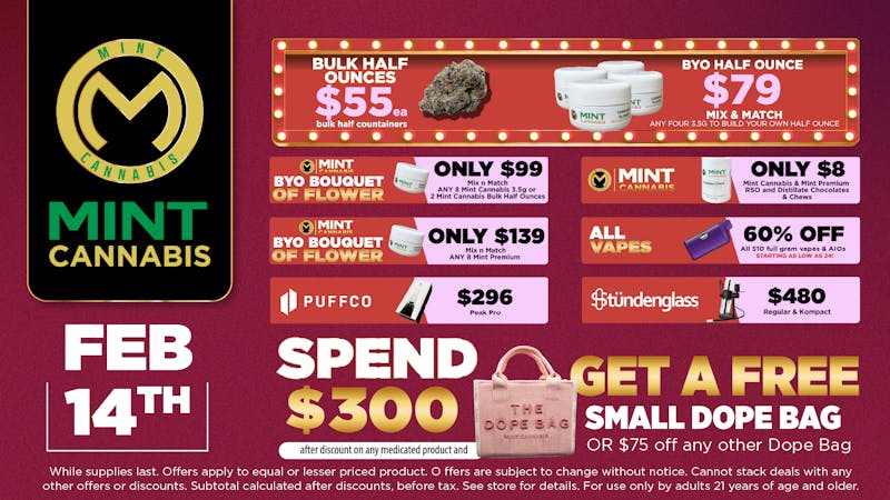 Cannabist Gainesville 2.14.2026 Special