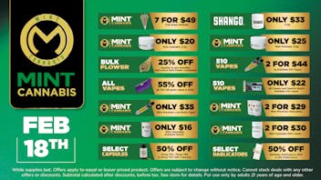 Cannabist Miami Pinelake Mint Cannabis Deals 02.18.26