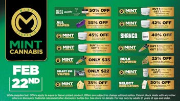 Cannabist Brandon Mint Cannabis 02.22.26 Deals