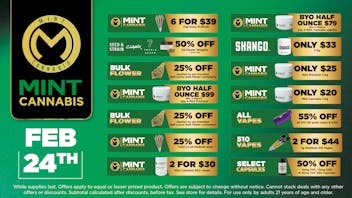 Cannabist Bradenton Mint Cannabis 02.24.26 Deals