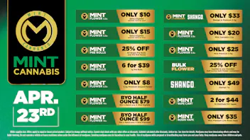 Cannabist Jacksonville Mint Cannabis 04.23.26 Deals