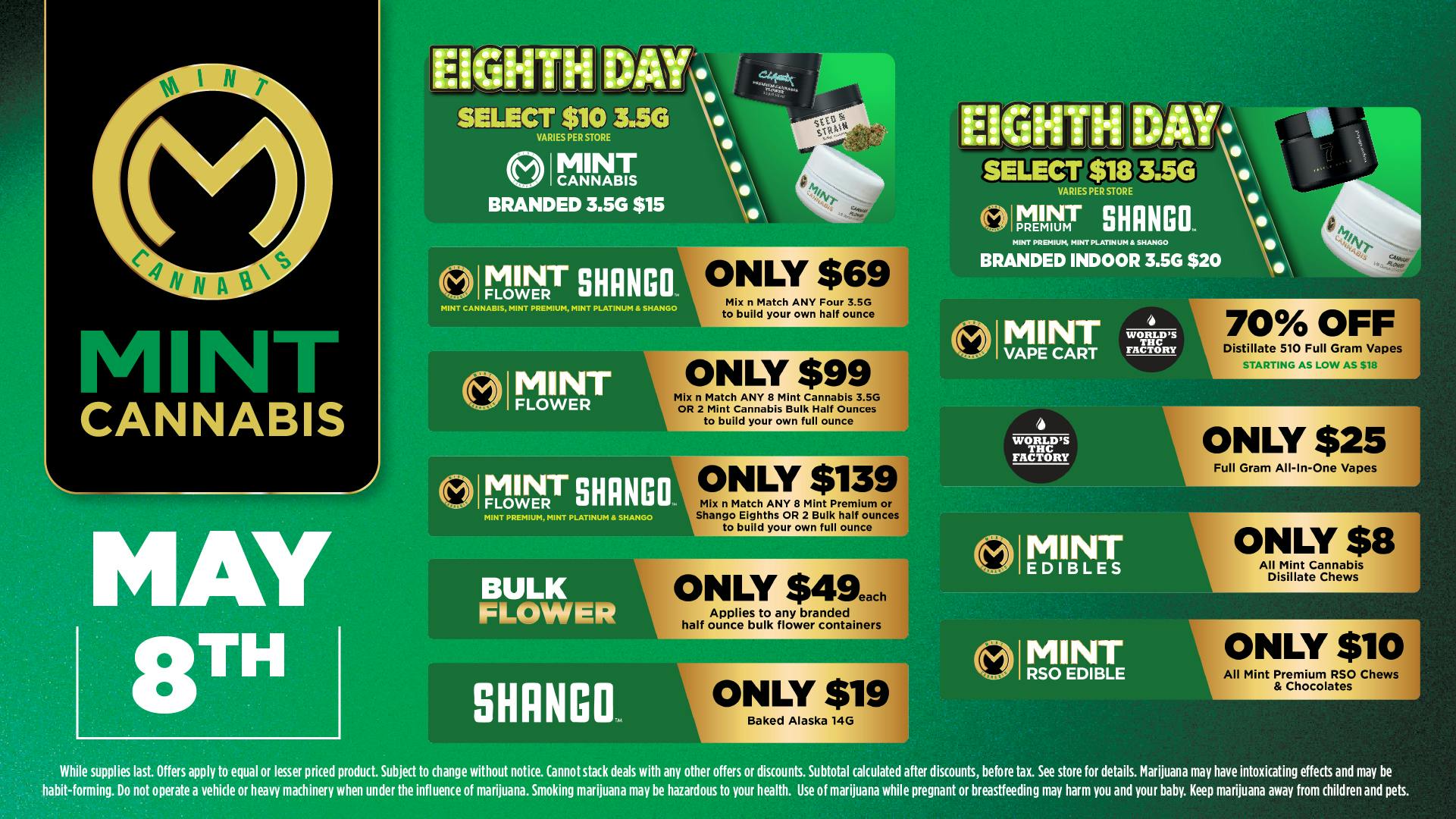 Cannabist Miami Pinelake 05.08.2026 Specials