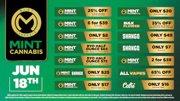 Cannabist Gainesville Mint Cannabis Deals 06.18.26