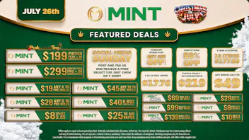 Cannabist Jacksonville Mint Cannabis Deals 07.26.26