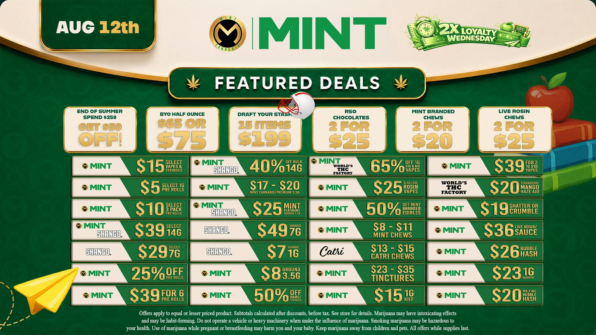 Cannabist Bonita Springs 08.12.2026 Specials