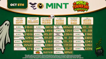 Mint Cannabis - Miami Pinelake 10.05.2026 Specials