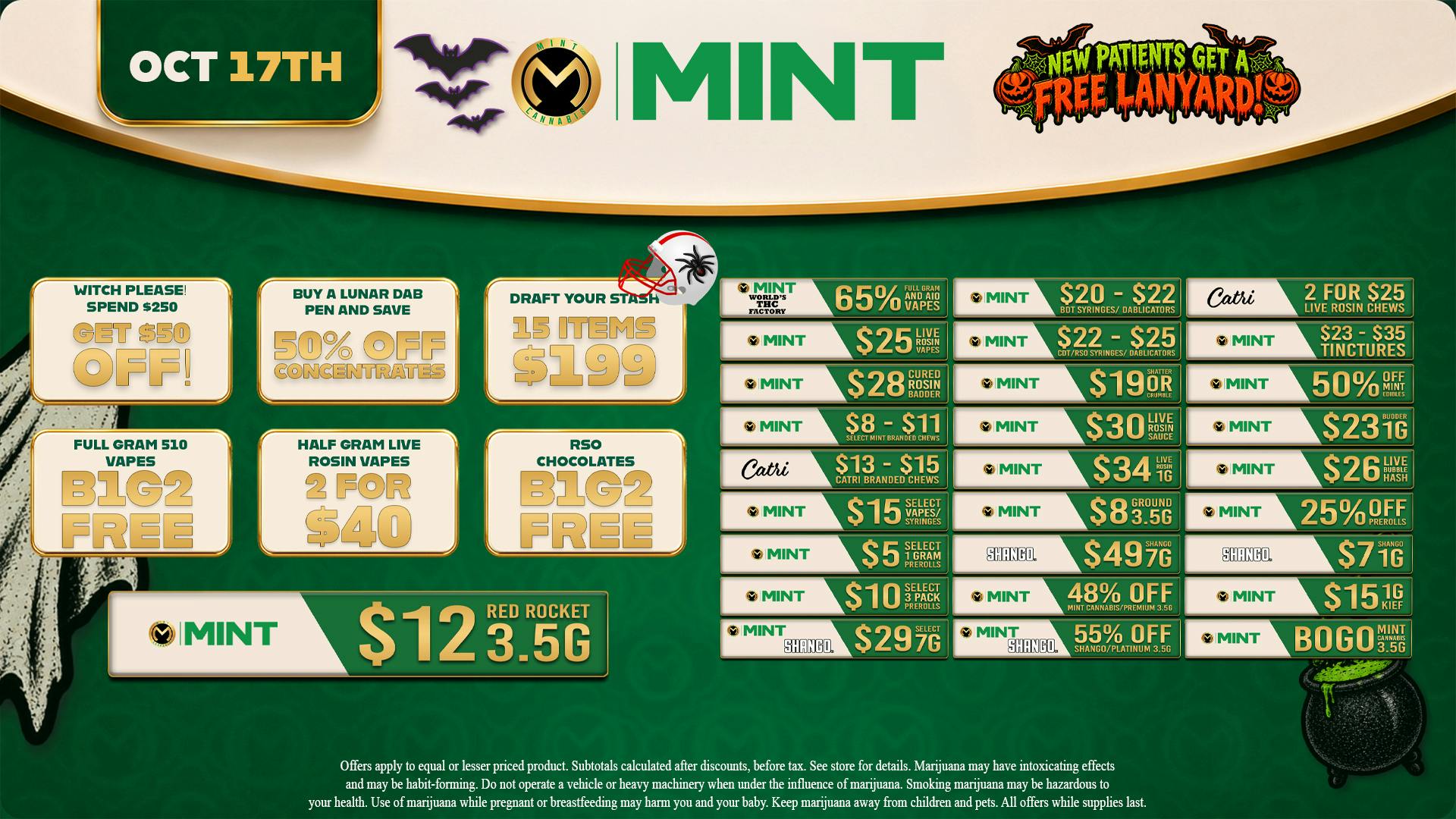 Mint Cannabis - Delray Beach Mint Cannabis Deals 10.17.26