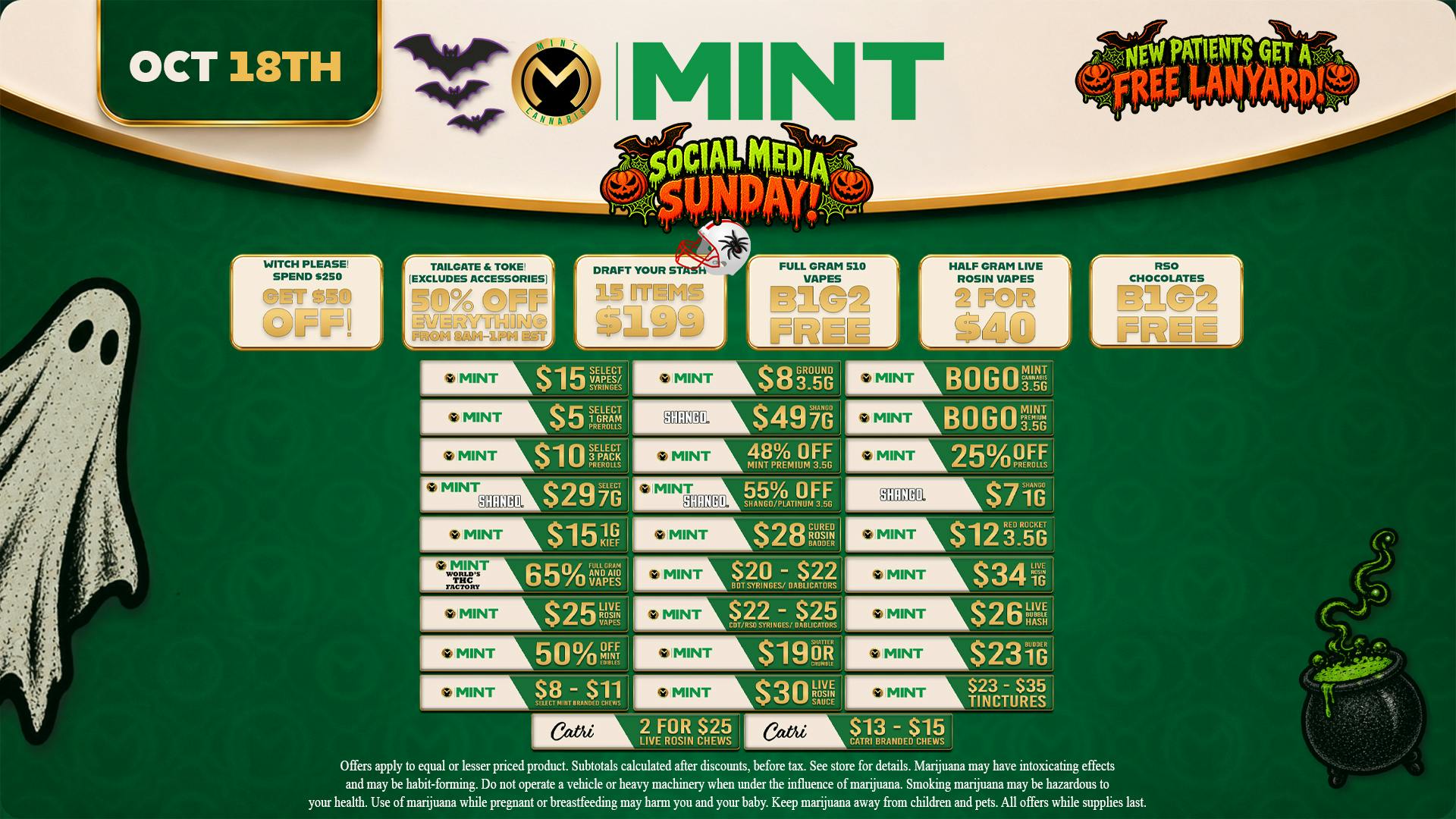 Mint Cannabis - Longwood Mint Cannabis Deals 10.18.26