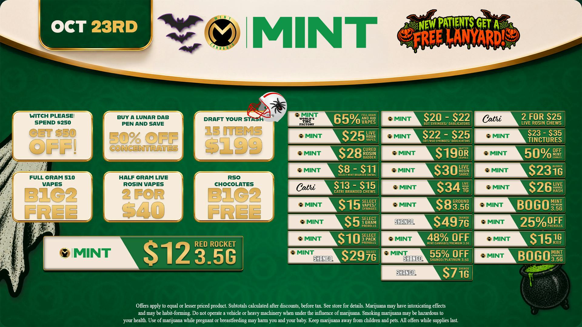 Mint Cannabis - Longwood Mint Cannabis Deals 10.23.26