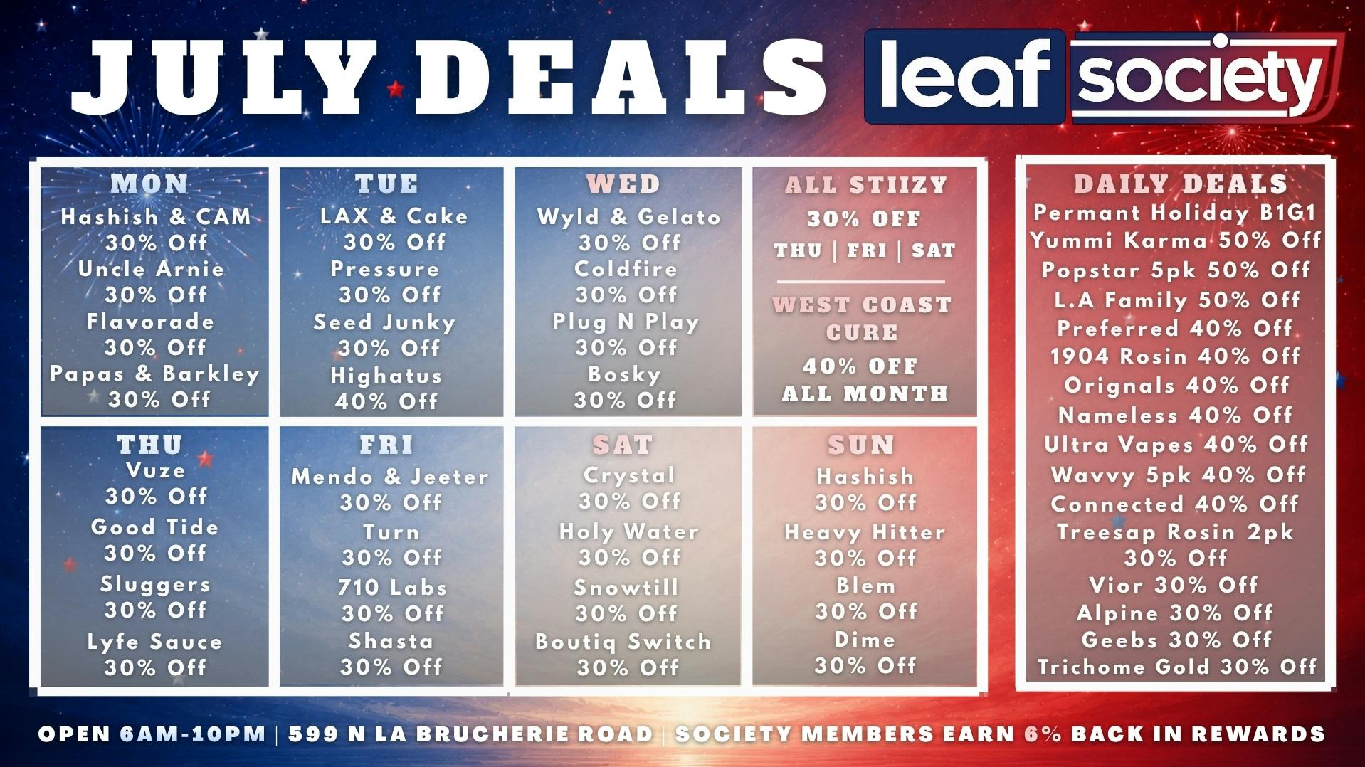 Leaf Society July Deals - Summer Savings Are Here + 6% Back