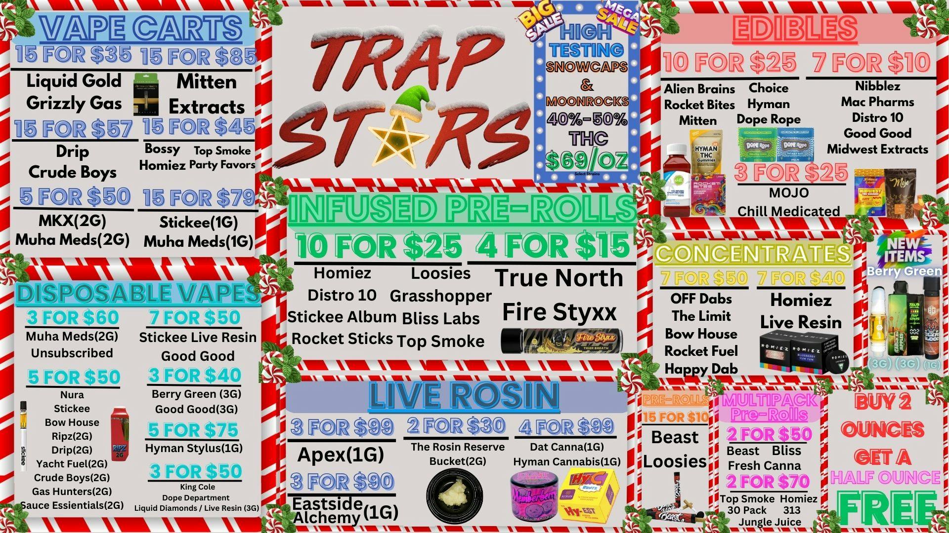 Trap Stars Outlet BEST PRICES IN THE STATE,WE PRICE MATCH EVERYTHING