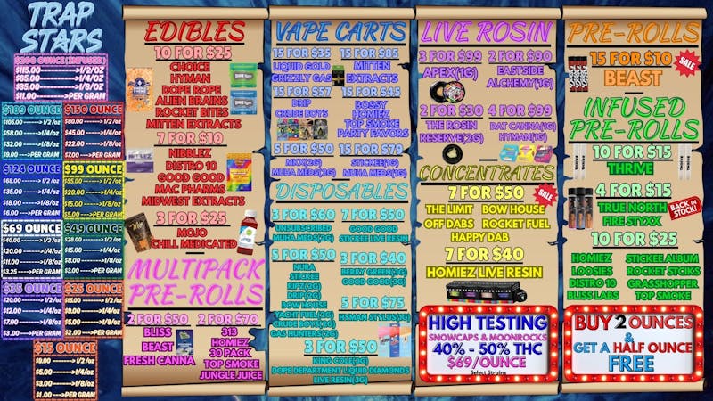 Trap Stars Outlet BEST PRICES IN THE STATE,WE PRICE MATCH EVERYTHING