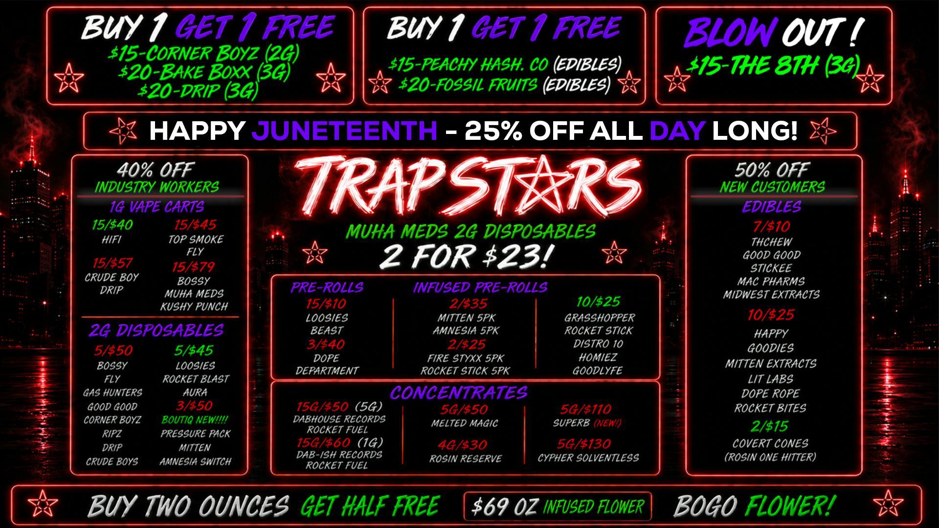 Trap Stars Outlet BEST PRICES IN THE STATE,WE PRICE MATCH EVERYTHING