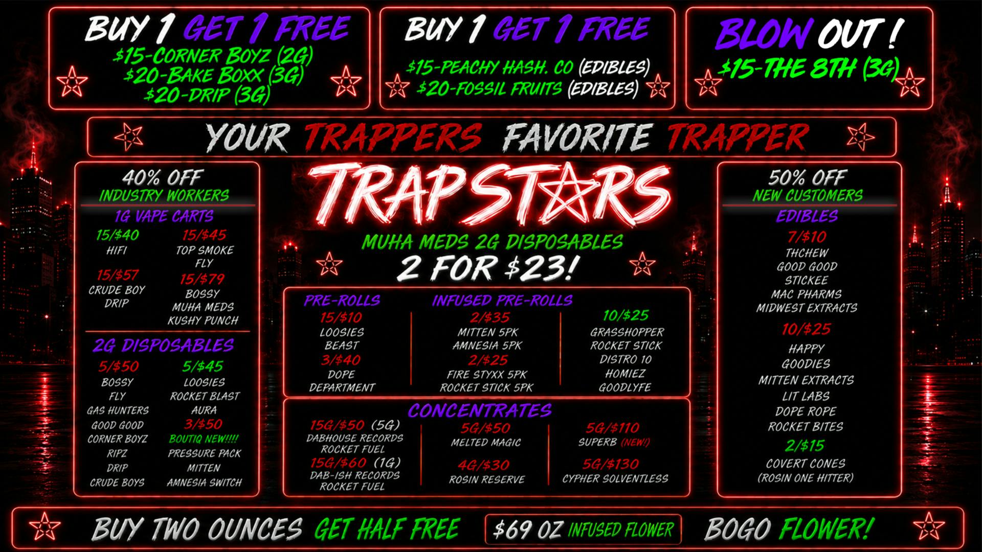 Trap Stars Outlet BEST PRICES IN THE STATE,WE PRICE MATCH EVERYTHING