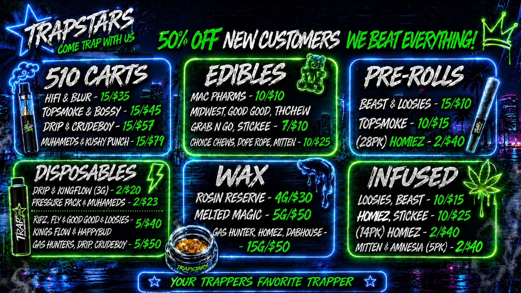 Trap Stars Outlet BEST PRICES IN THE STATE,WE PRICE MATCH EVERYTHING