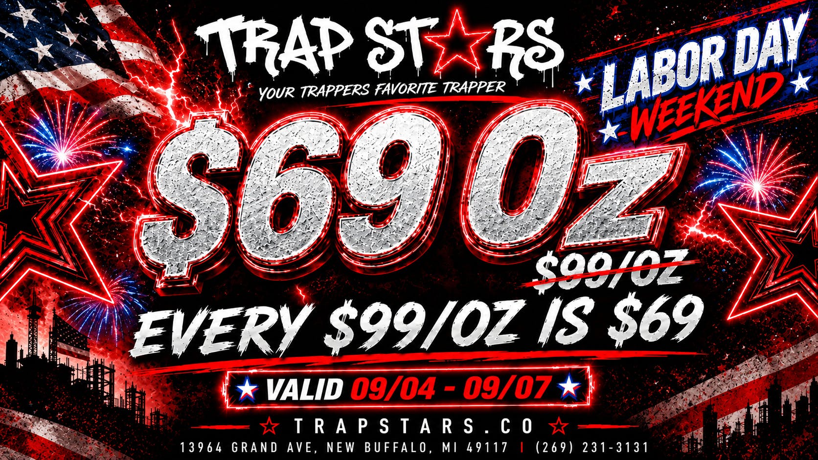Trap Stars Outlet 50% OFF FIRST TIME CUSTOMERS!