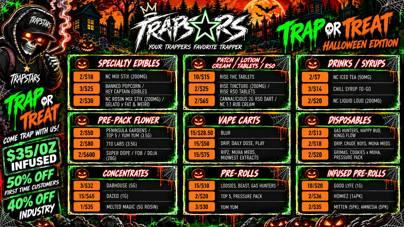 Trap Stars Outlet 50% OFF FIRST TIME CUSTOMERS! WE BEAT ALL DEALS!